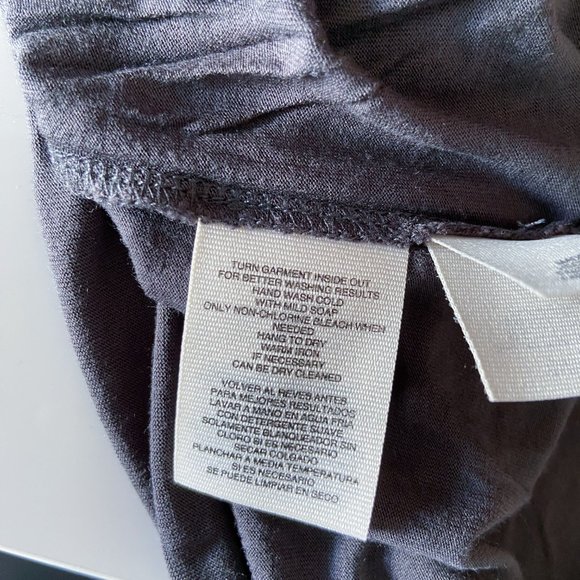 NWOT Rachel Roy gray American Flag Tee size small - Picture 7 of 7